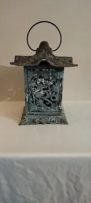 Patinaed Bronze Japanese Pagoda Lantern • $150