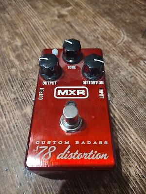 MXR  Custom Badass ‘78 Distortion Guitar Effect Pedal • $70