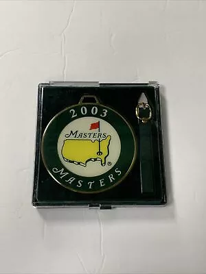 2003 MASTERS AUGUSTA GOLF TOURNAMENT Bag TAG (Winner) MIKE WEIR • $58