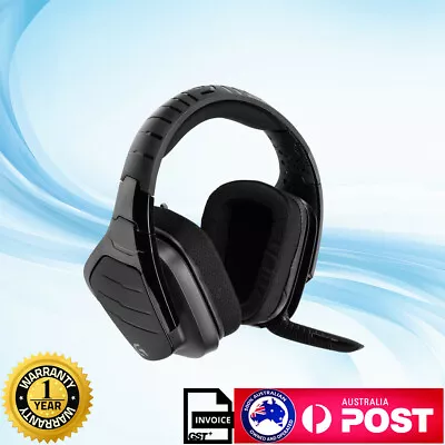 Logitech G933 Wireless Gaming Headset With DTS 7.1 Black • $163