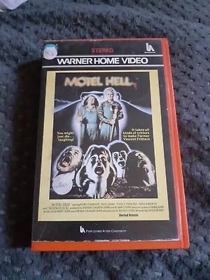 MOTEL HELL - Pre Cert VHS - Warner Big Box Rental • £6.50