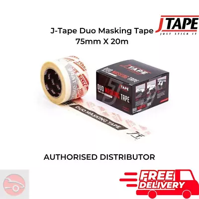 J-Tape - Duo Tape - 75mm - 20 Metres -  1150.7520 - UK Stock • £26.01