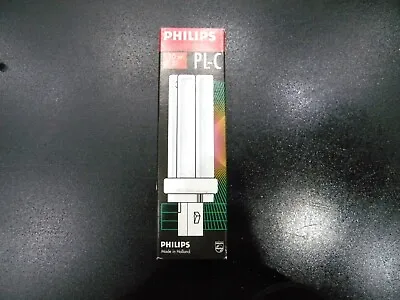 Philips PL-C Energy Saving CFL Lamp 10W 2 Pin G24d-1 Light Bulb • £6.40