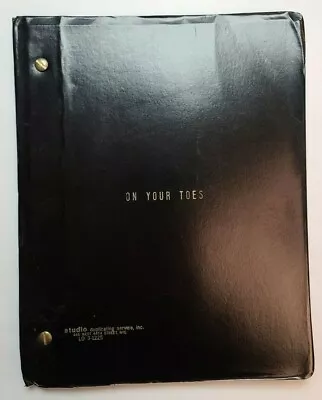 ON YOUR TOES / Richard Rodgers 1983 Broadway Revival Musical Script Lorenz Hart • $465