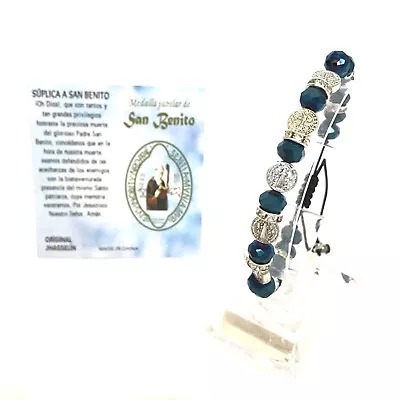 Evil Eye Amulet Bracelet Adjustable Mal De Ojo San Benito Pulsera Amuleto • $10.99