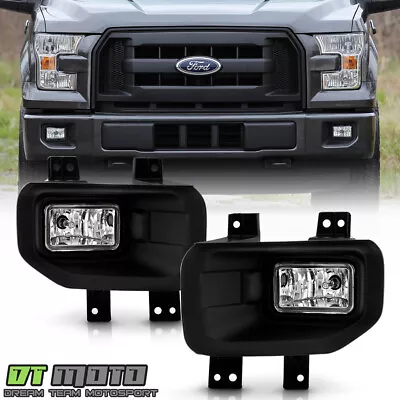 2015-2017 Ford F150 Pickup Bumper Fog Lights Driving Lamps Pair Set  Left+Right • $21.99