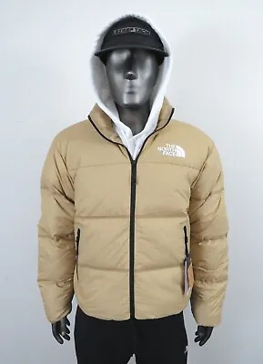 Mens The North Face RMST REMASTERED Nuptse 700-Down Insulated Jacket Khaki Stone • $279.95