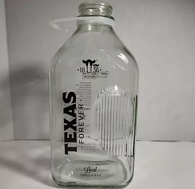 Texas Forever 1836 Farms Milk Bottle. 64 Oz. • $25