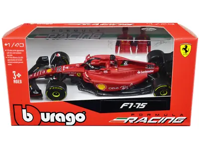 1/43 Bburago Formula One Racing Ferrari F1-75 Charles Leclerc #16 Red 36832 CL • $9.95