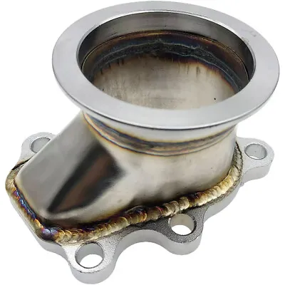 Turbo Down Pipe Adapter 5 Bolt To 2.5  V-band Clamp Flange For T25 T28 GT25 GT28 • $32.92