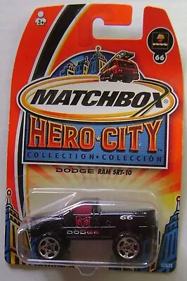 Matchbox Hero-City Collection Dodge Ram SRT-10 1:64 Die Cast Car • $10