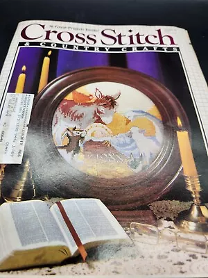 VTG Cross Stitch And Country Crafts Magazine Nov/Dec 1988 Christmas Projects • $5.99