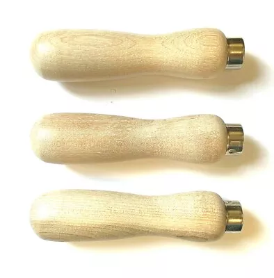 $6 • Buy 3 Pieces Lutz #5 Short Ferrule File Handle  For 10-14  Files - New