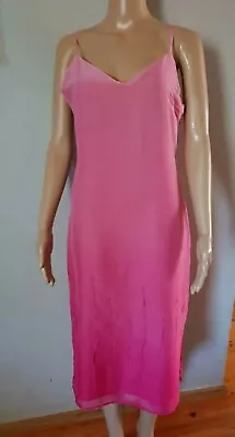 Ladies Pink Dress By Downtown - Size 12 (Originally Purchased In The UK) • $22