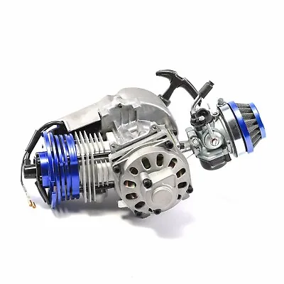 2 Stroke HP Racing Engine Motor 49cc 47cc 50cc Pocket/Quad/Dirt Bike Pull Start • $159.85