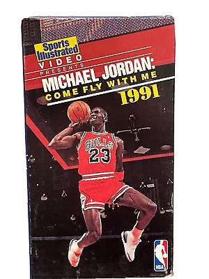 Michael Jordan Come Fly With Me 1991 VHS Video Sports Illustrated Basketball VTG • $6