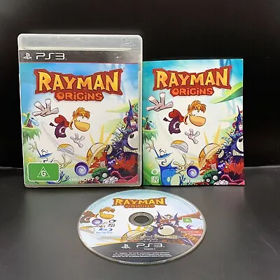 Rayman Origins PS3 Sony PlayStation 3 Ubisoft Complete With Manual PAL • $15.15