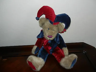 Boyds Bears Teddy Bear ~ Mr. McFarkle ~ Used With Tags Retired Court Jester  • $25.99