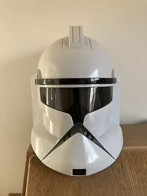 Star Wars Clone Trooper Voice Changer Helmet Hasbro • £50