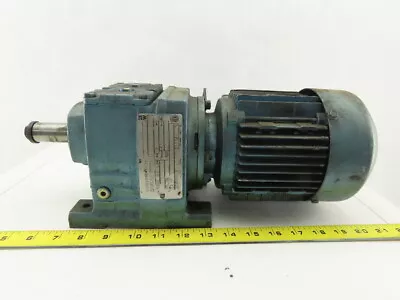 Sew Eurodrive  R37DT71C4TF-IS 1/3HP Motor 230/460V 3Ph W/25:1 Inline Gearbox • $199.99