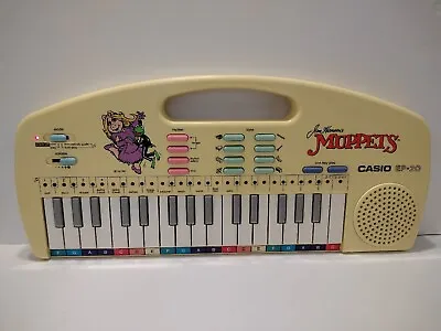 $49.99 • Buy Jim Henson’s Muppets Casio EP-20 Electronic Musical Keyboard  1987 TESTED WORKS
