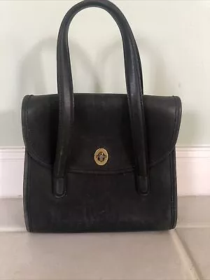 COACH Vintage Leather Made In USA  Belmont  Handbag #E7C-9088 (Black) Rare • $199.99