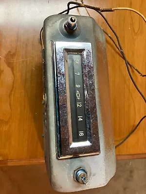 Vintage 1955 1956 Chevrolet  AM Truck Radio • $29