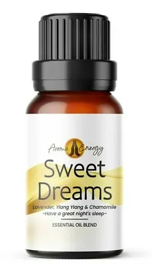 SWEET DREAMS Essential Oil (Lavender Ylang Camomile) Essential Sleep Oil 10ml • £3.99