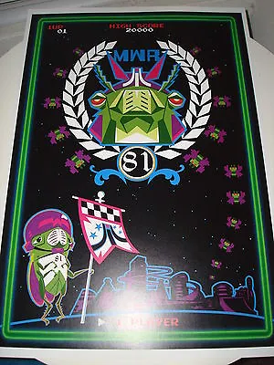 MWR Atari Galaga Poster Print • $10.99