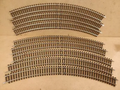 8 HORNBY R607 Curves - 00 Gauge Track • £9.99