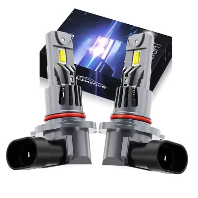 AUIMSOCO 9012 HIR2 Hi/Lo Beam LED Headlight Bulbs For Dodge Challenger 2015-2023 • $49.99