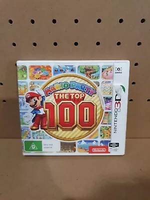 Mario Party The Top 100 Nintendo 3ds 2ds Game AUS PAL • $43.95