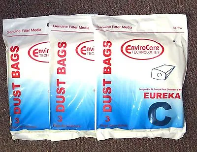$11.99 • Buy Eureka Mighty Mite Type C Vacuum Bags - 9 Pack