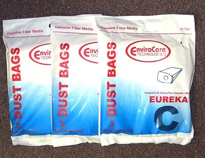 $11.99 • Buy Eureka Mighty Mite Type C Vacuum Bags - 9 Pack