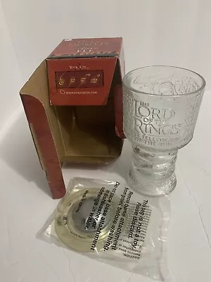 Lord Of The Rings Fellowship Of The Rings Glass Light Up Goblet Anwen The Elf • £12.34