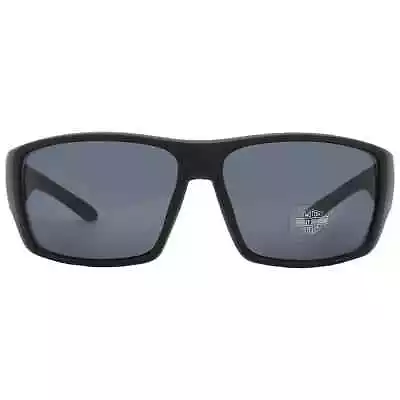 Harley Davidson Smoke Mirror Rectangular Men's Sunglasses HD0137V 02C 61 • $16.49