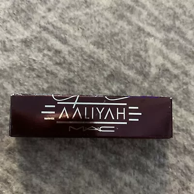 MAC Aaliyah Lipstick In Street Things Black Shimmer Lip Stick • $9.70