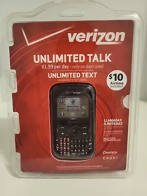 Pantech Caper - Black (Verizon) Cellular Phone • $15