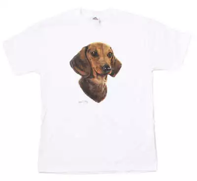 Dachshund Print T Shirt • $14.45