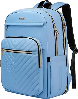 Laptop Backpack Purse Women Men Waterproof Teacher Nurse Bag 17.3 Inch Work Lap • $51.71