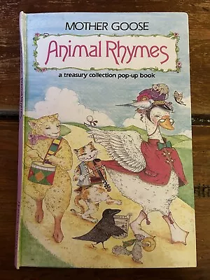 Mother Goose Animal Rhymes : A Treasury Collection Pop-Up Book • $3.71