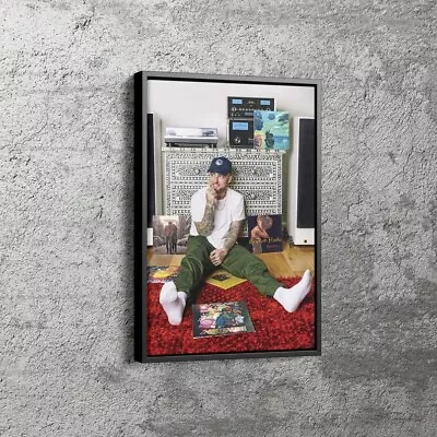 Mac Miller Poster With Albums Poster Rapper Wall Art Home Decor No Framed Art • $25.99