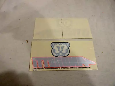 Set Of 2-Tiger Hi Performance Muffler Sticker/Decals • $4.99