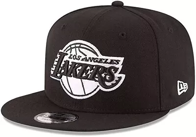 New Era Los Angeles Lakers NBA Snapback 950 Adjustable Men's Cap Hat Black/White • $32