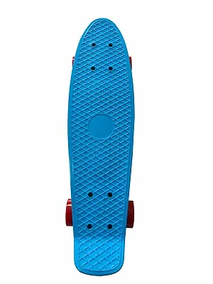 22  Skateboard Mini Cruiser Penny Style Board Plastic Deck. Blue/Red • $27.99