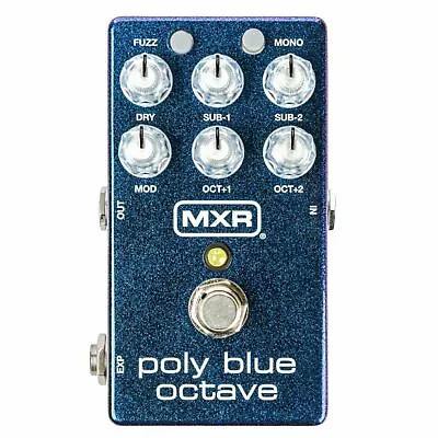 MXR M306 Poly Blue Octave Effects Pedal With Fuzz And Modulation • $219.99