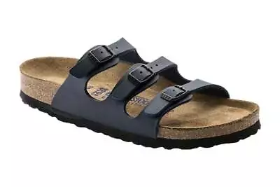 Birkenstock Florida BF Soft Footbed Blue Regular Fit Sandal (Blue) Women's • $102.89