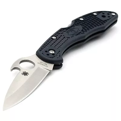 Spyderco Delica 4 Saber VG-10/FRN - Emerson Utility Knife - Grey - Seki-JAPAN • $209