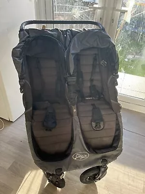 Double Buggy Pushchair Baby Jogger Citi Mini GT- Used • £40