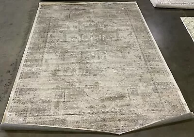 CAMEL / STONE 5'-3  X 7'-7  Stained Rug Reduced Price 1172663341 ATL976C-5 • $55